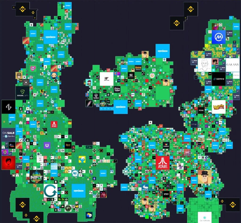 Was ist das Metaverse? 2 Metaverse Immobilien oder Grundstücksverkäufe - The Sandbox